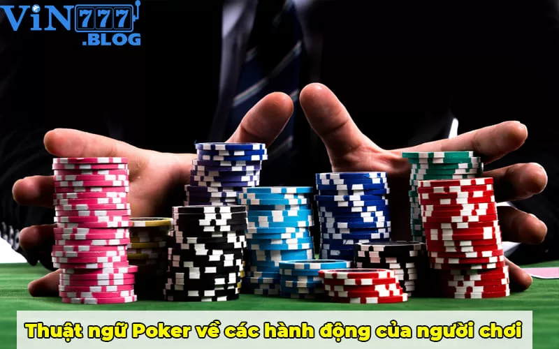 Thuật ngữ Poker về các hành động của người chơi